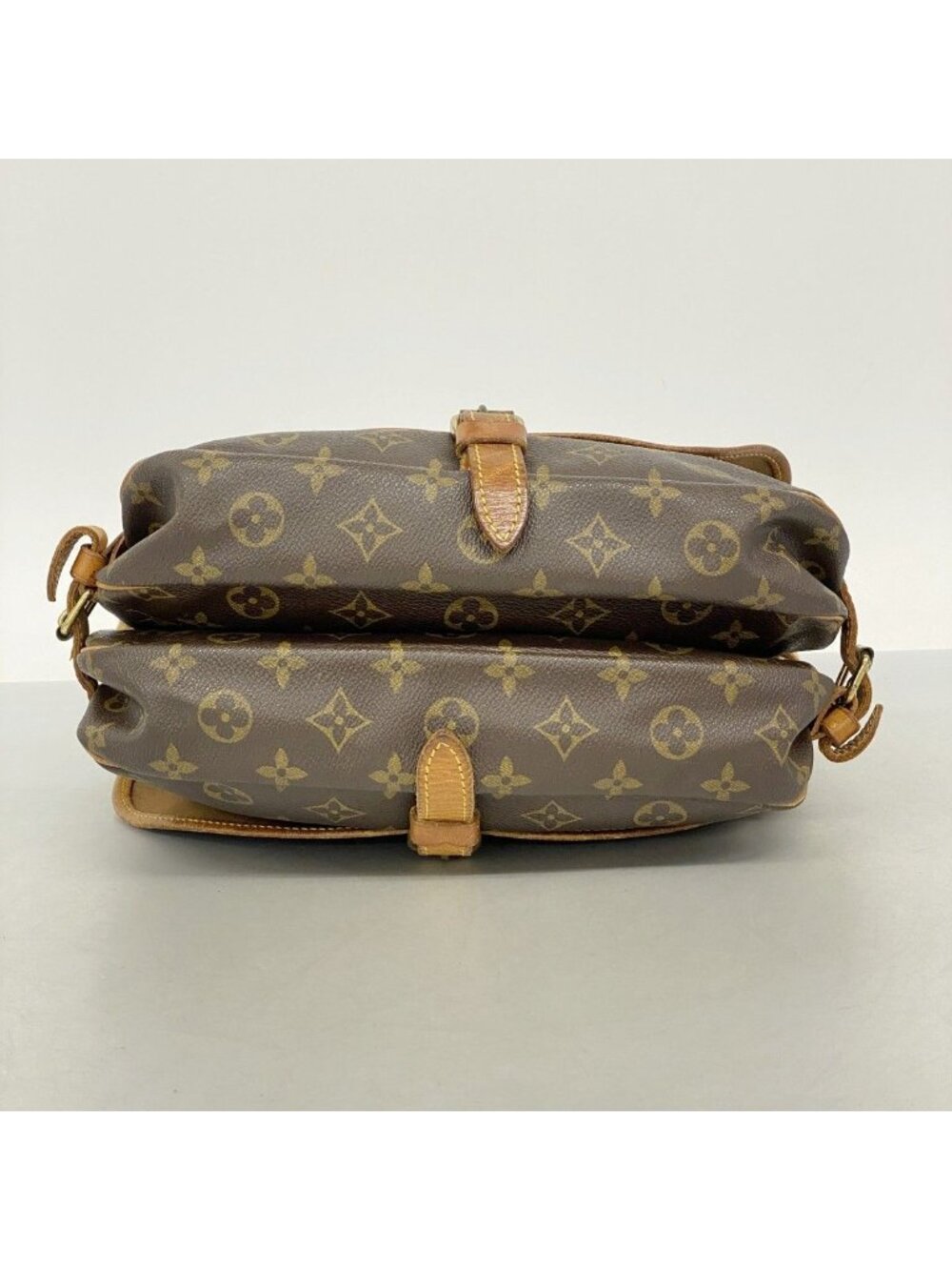 Louis Vuitton Shoulder Bag Monogram Saumur 30 Brown - Picture 3 of 10